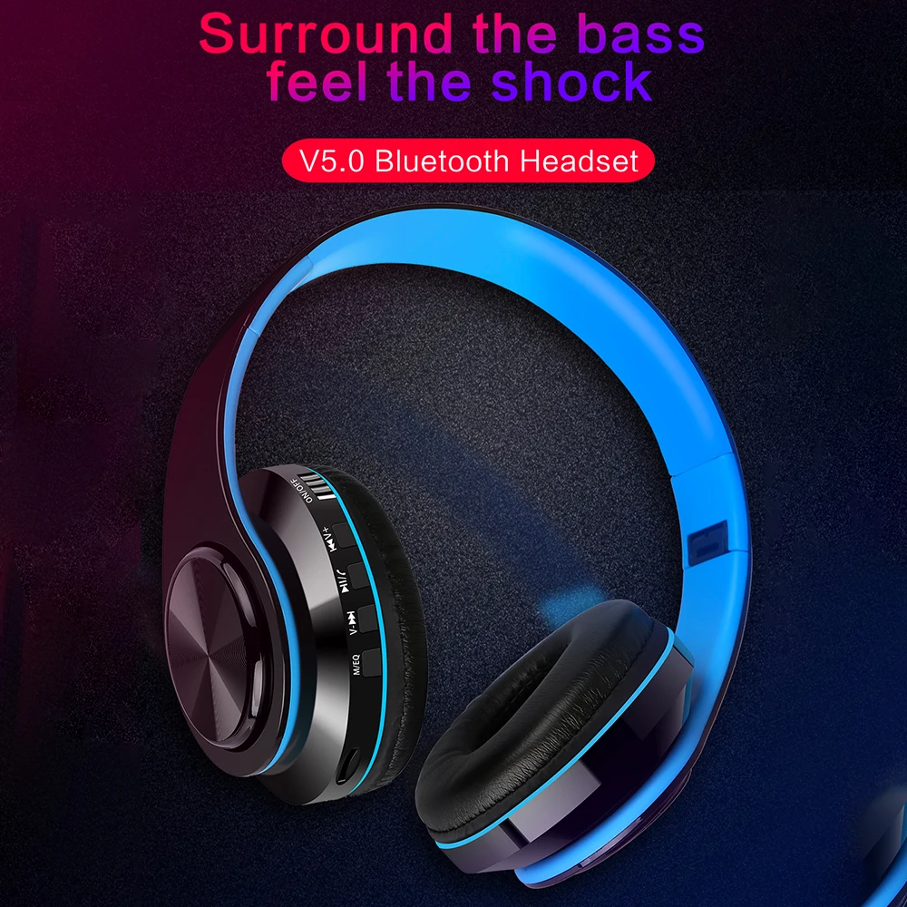 

FG-69 Wireless Earphones Wireless Bluetooth 5.0 Headphone Over-ear Noise Isolating HIFI Stereo Headset Headphones