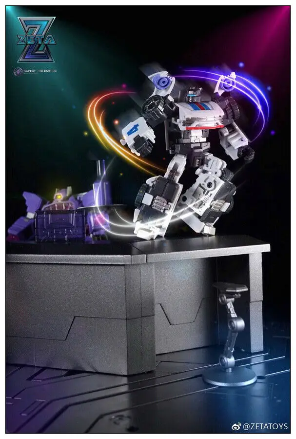 Новинка Zeta Toys Megatron Light Tyrant кресло-трон и барный счетчик Набор для мини-игрушек