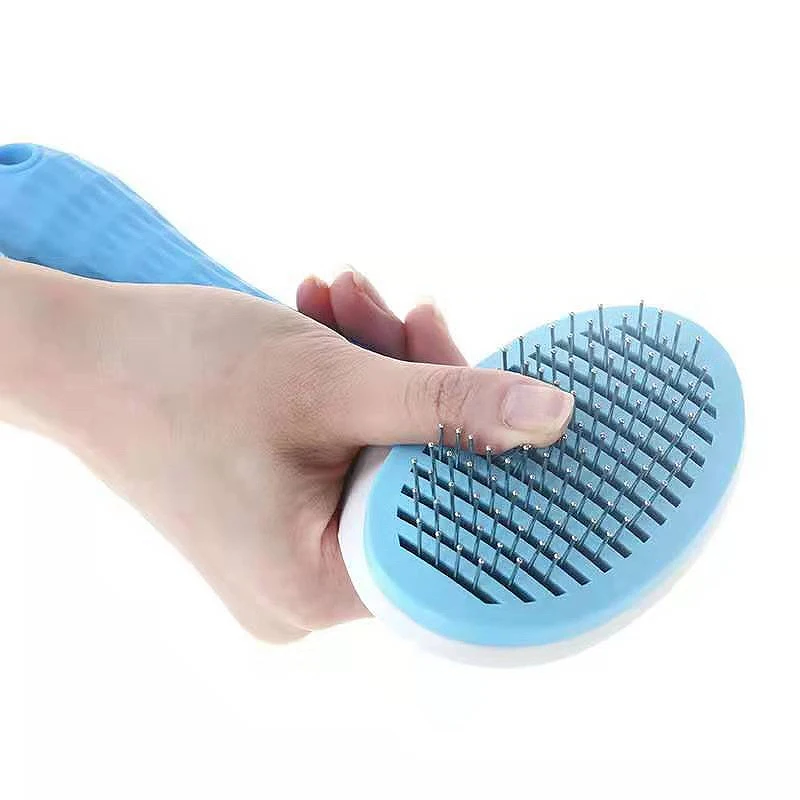 Dog Hair Removal Comb Grooming Cats Comb Pet Products Cat Flea Comb Pet Comb for Dogs Grooming Toll Automatic Hair Brush Trimmer