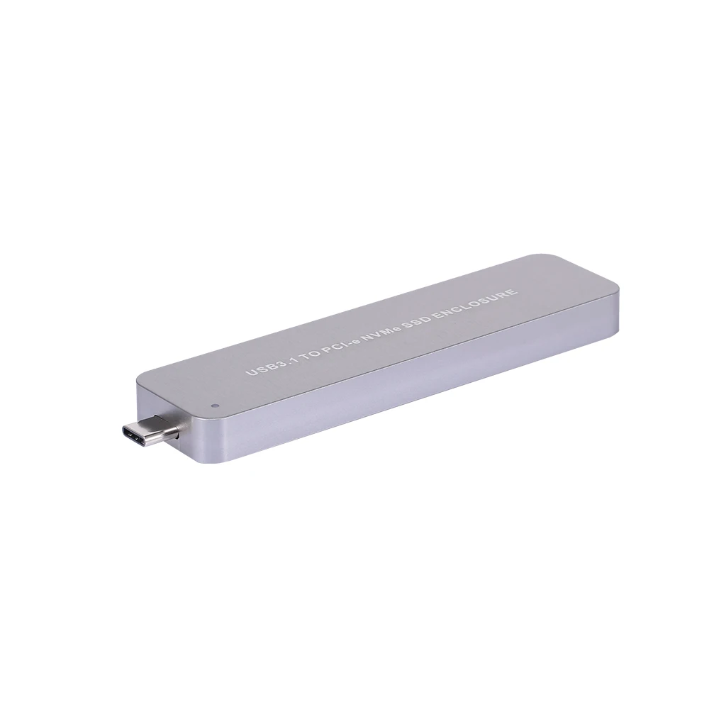 M.2 NVME к адаптеру type-C M2 PCIE SSD адаптер карта портативный жесткий диск Корпус Plug& Play SSD корпус