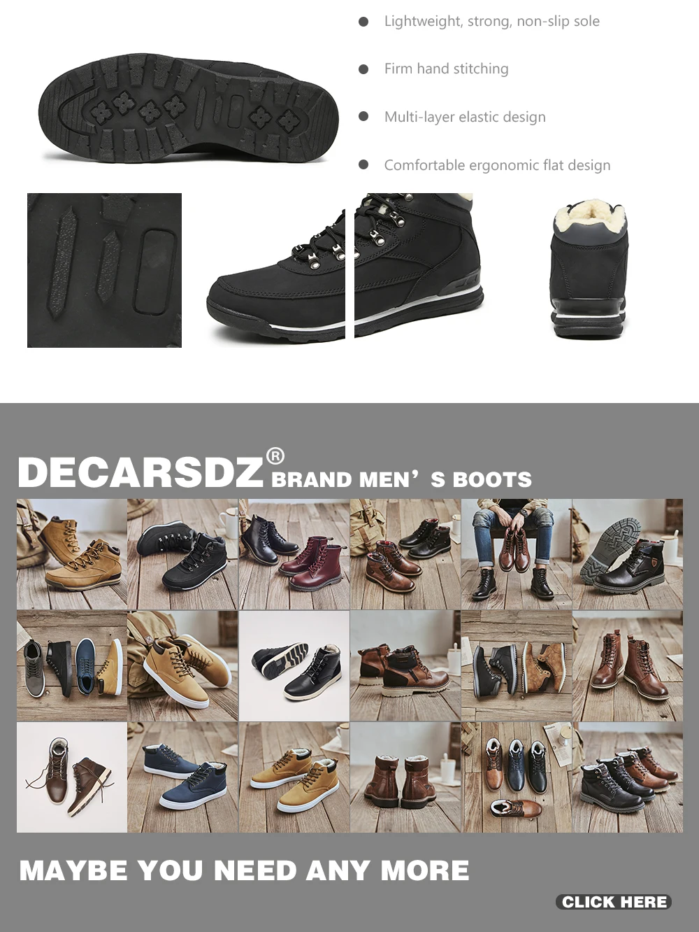 Мужские зимние ботинки; коллекция 2109 года; модные брендовые ботинки на меху; мужские черные зимние теплые ботинки с плюшевой подкладкой; мужские уличные ботинки на шнуровке высокого качества