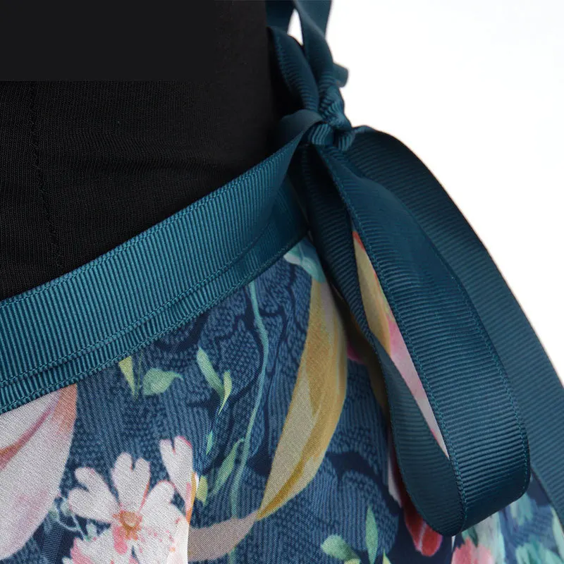 

Adult Small Mesh Dress Gauzy Dance Dress Ballet Women's Half-length "Practice Skirt Long Mesh Dress Women's One Size Skirt