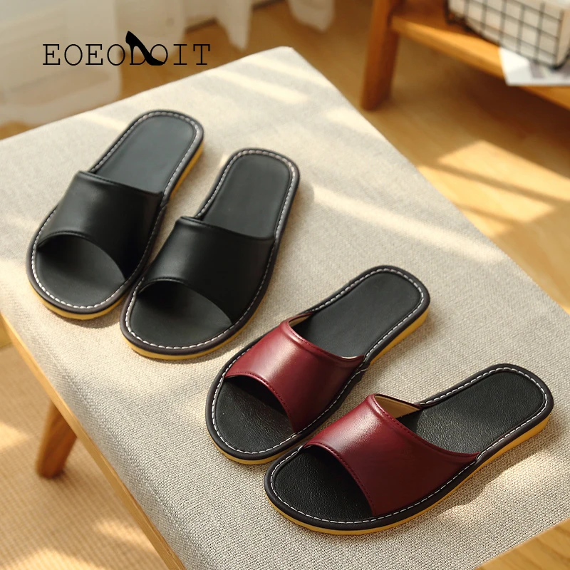 Leather House Slippers Womens Leather Womens Home Slippers Leather