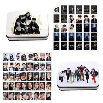 

Hot KPOP LOMO Card Bangtan Boys Album MAP OF THE SOUL : 7 Collection Photocard Self Made Paper Cards LU6965