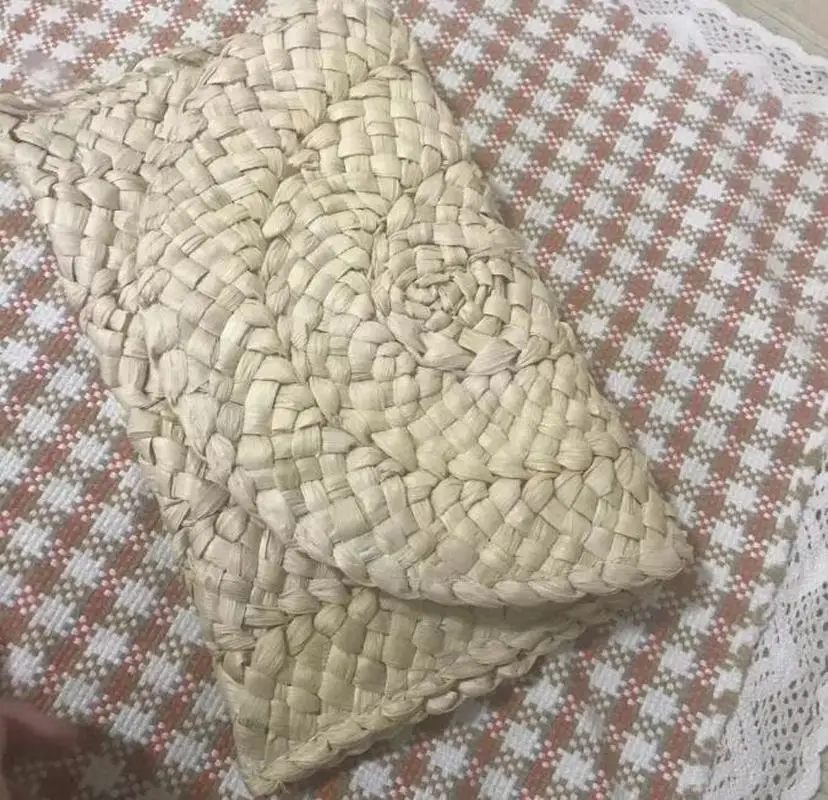 Смарт-кошелек, женские кошельки и кошельки, клатч ручной работы из ротанга, сумка для женщин, дизайнерский известный бренд, Женский кошелек