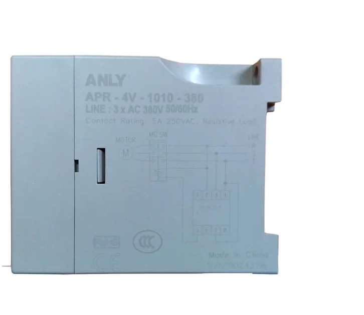 ANLY Anliang APR-4V трехфазное реле защиты последовательной фазы напряжения