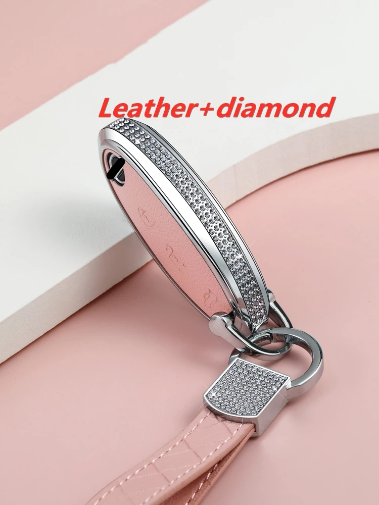 Women Leather Remote Car Key Case Cover For Nissan Qashqai Skyline Juke Alissa X-trail 3 Button Remote Protection - - Racext™️ - - Racext 19