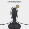 Énorme Plug Anal gonflable sans fil, gonflage automatique à distance, dilatateur Anal extensible en Silicone, masseur de Prostate pour hommes, jouet sexy ► Photo 2/6