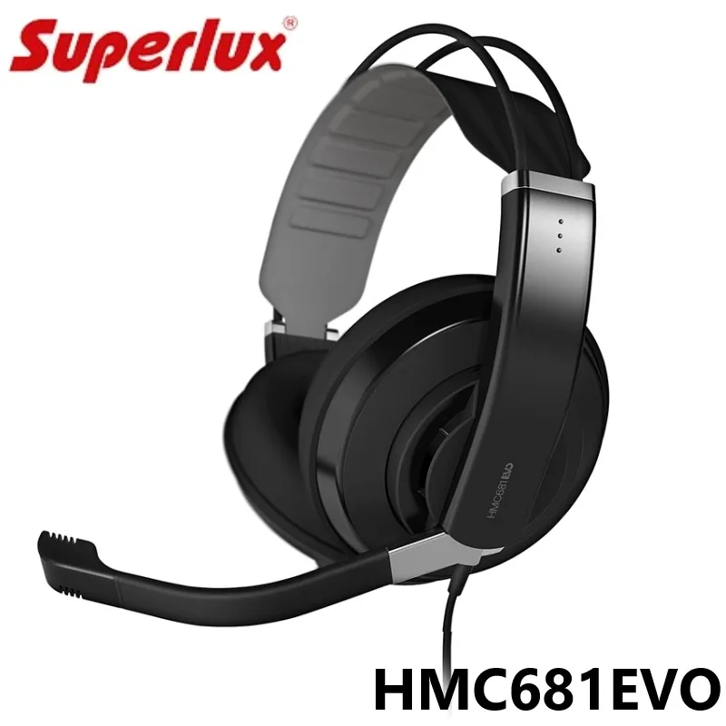 Superlux HMC681EVO игровая гарнитура для ПК с универсальным микрофоном игр видео и