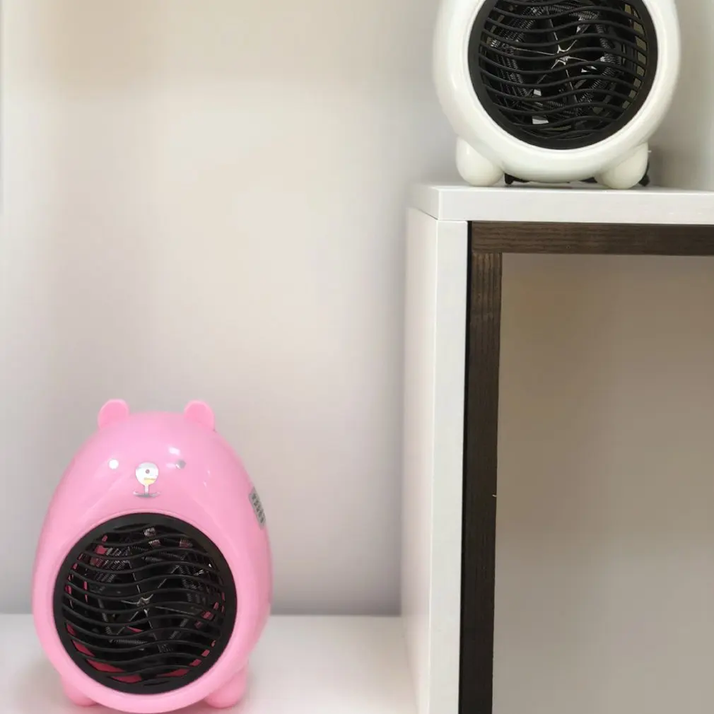 Speed Hot Silent Heater Fan Heater Energy Saving Desktop Mute Heater Thermostat Office Dormitory Home Sandable Horizontal