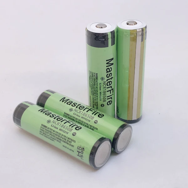 MasterFire 10 шт./лот, защищенная Оригинальная 18650 NCR18650B 3,7 V 3400mAh литиевая аккумуляторная батарея для Panasonic с печатной платой