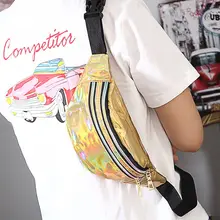 Женская поясная сумка, голографическая поясная сумка, сумка на плечо для путешествий, вечерние сумки для телефона F42A