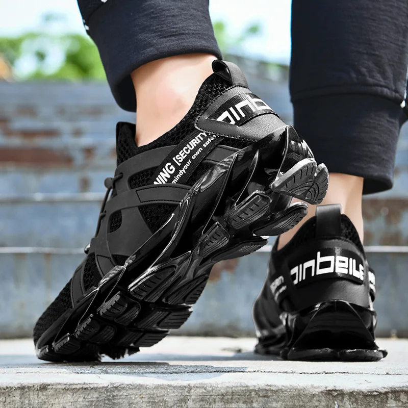 

New Style Trend of Fashion Blade Athletic Shoes MEN'S SHOES Summer Breathable Mesh Running Shoes Daily Life Versatile Casual Sho