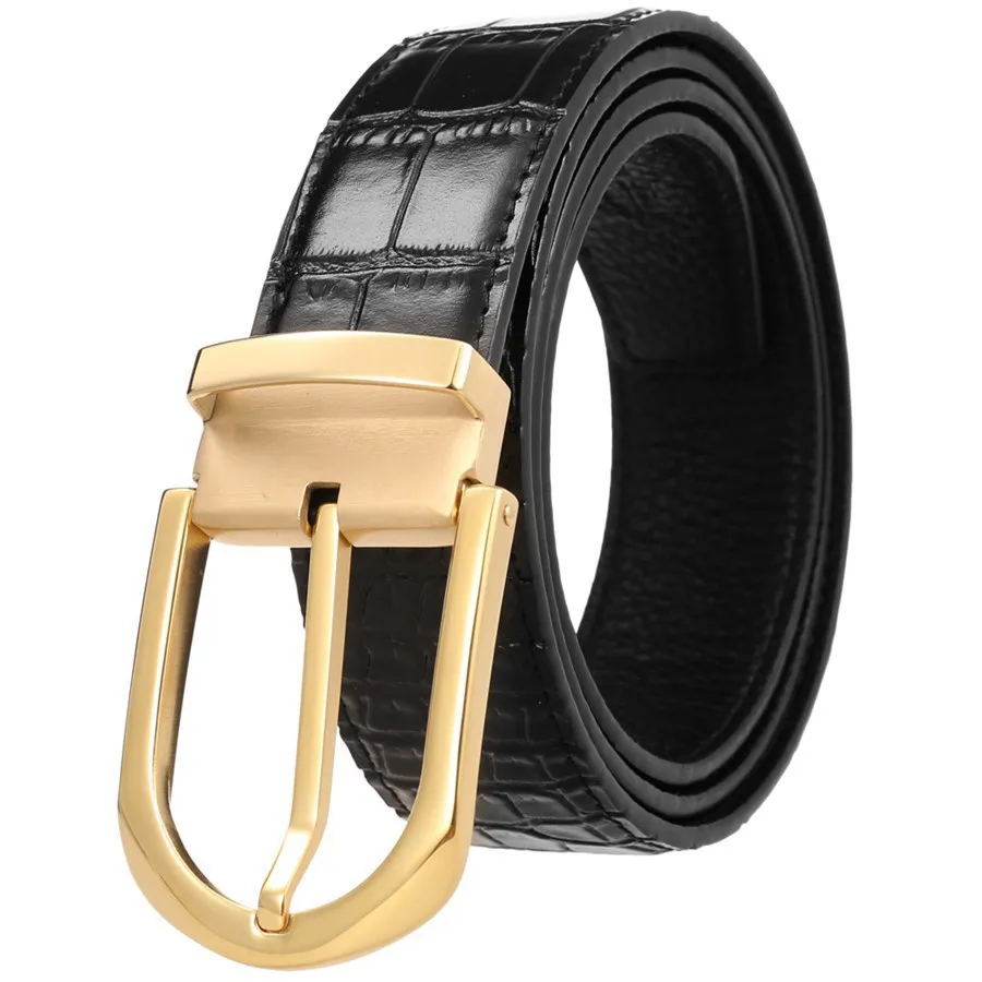 stainless-steel-buckle-belt-men's-cowhide-leather-belt-fashion-male-waistband-genuine-leather-strape