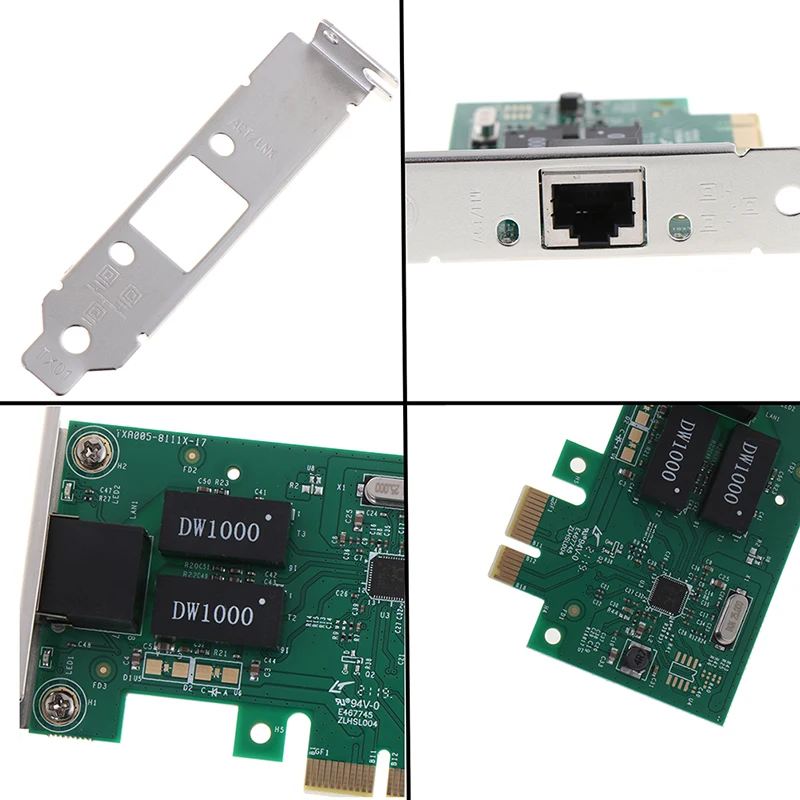 1000 Мбит/с Gigabit Ethernet 10/100/1000 м RJ-45 PCI Express PCI-E сетевая карта беспроводной локальной сети адаптер конвертер