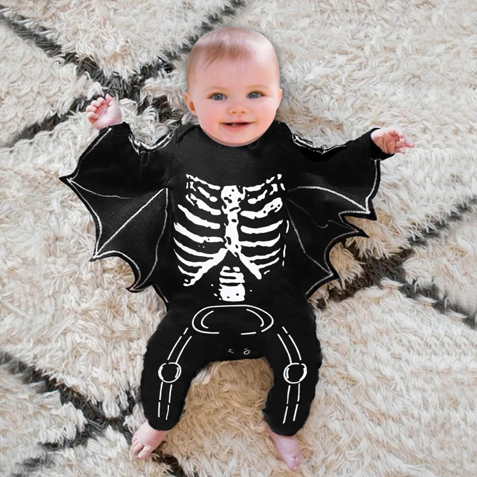 Baby Clothes For Baby Romper Autumn Winter Baby Boy Girl Clothes Bat