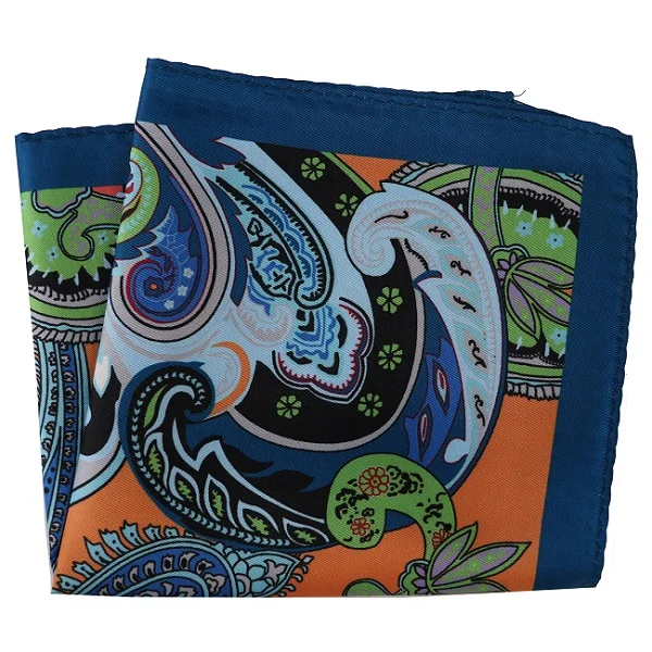 DPH148 Pocket Square Портной Смит мужской роскошный костюм карманные квадраты 30x30 см Большой размер Бизнес Печатных Цветочные Пейсли Твердые в горошек платки полотенце для сундуков - Цвет: DPH148 Pocket Square