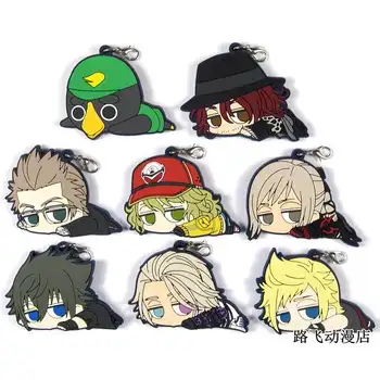 

2020 New Arrival Final Fantasy Original Japanese anime figure rubber mobile phone charms keychain strap