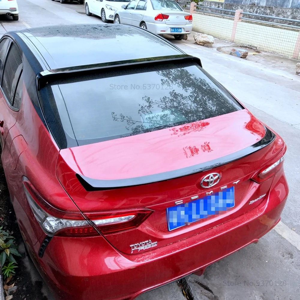 AITWATT для Toyota Camry, черный спойлер на крышу, высокое качество, абс материал, крыло автомобиля, грунтовка, цветной спойлер на крышу, автомобильный стиль