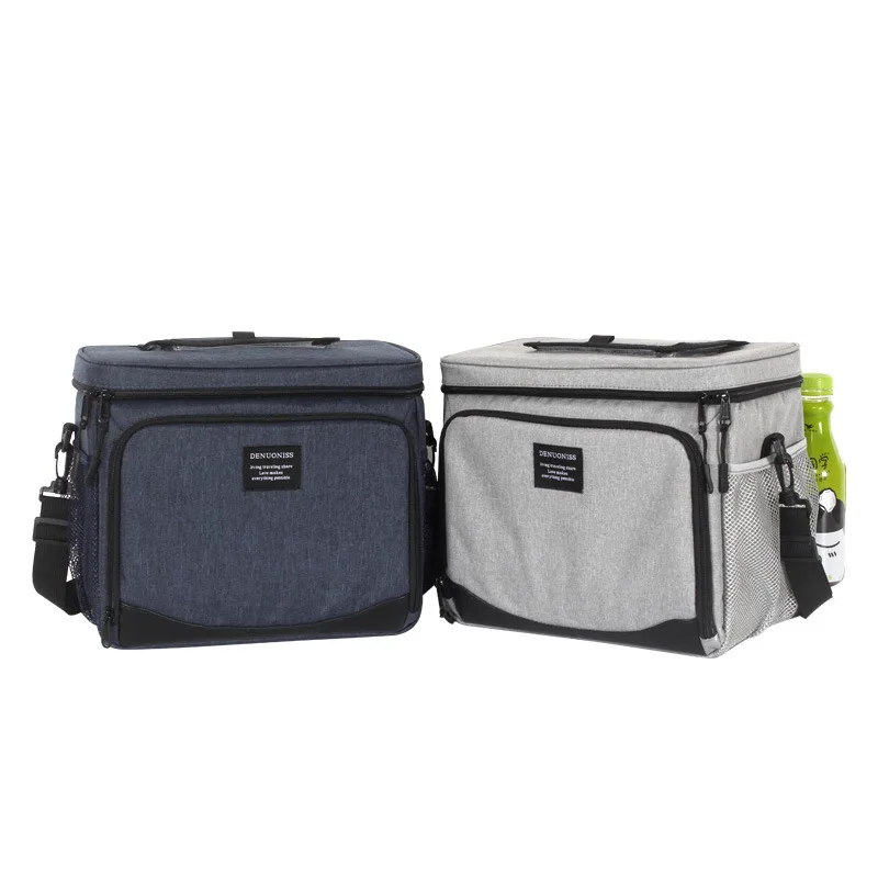 

Tello Leith Large Capacity Waterproof Convenient Insulated Bag Outdoor Freshness Refrigeration Freshness Cross-body Handbag