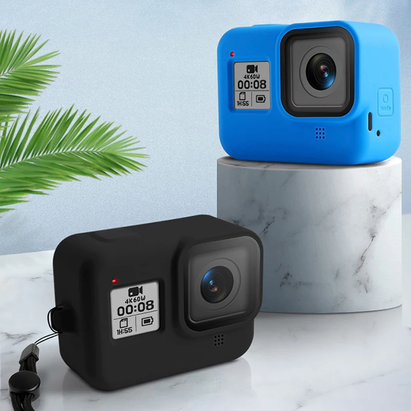 

Ulanzi Protective Case Frame for Gopro 8 Soft Case Cover Action Camera Cage Silicone Cage for Sport Camera Anti-fall Accessories