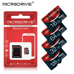 Carte mémoire Micro SD de classe 10, 8 go, 16 go, 32 go, 64 go, 128 go, 256 go, Mini TF, adaptateur cadeau gratuit 
