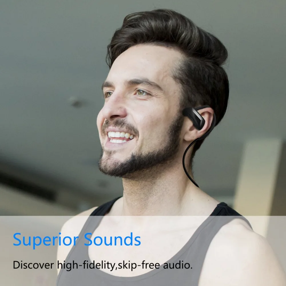 Черный шейный ремешок беспроводные наушники Bluetooth спортивные наушники-вкладыши с защитой от пота наушники с шумоподавлением