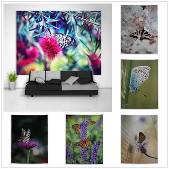 

Animal Butterfly Tapestry Art Wall Hanging Sofa Table Bed Cover Home Decor Dorm Gift