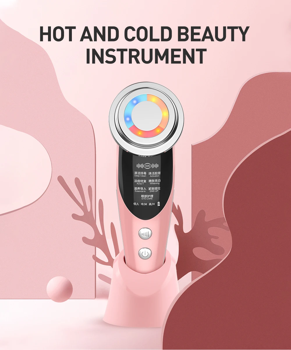 LED Vibrating Face Massager