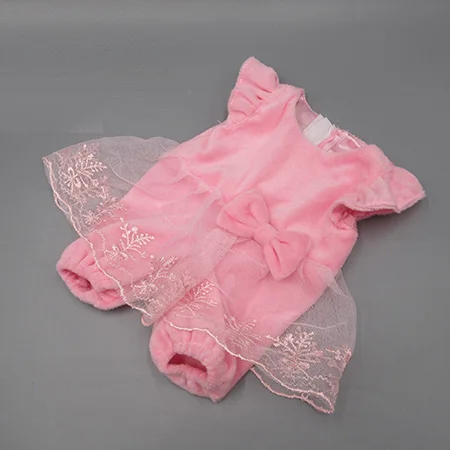 Одежда для куклы подходит 45 см для новорожденных кукла аксессуары розовый спортивный костюм сиамская ползающая одежда - Цвет: M--099