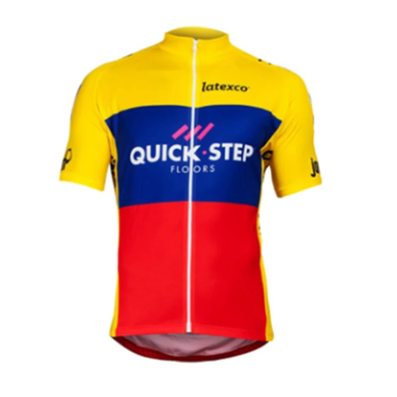 Синяя одежда для велоспорта Quickstep, одежда для велоспорта, быстросохнущая одежда для велоспорта, Мужская Летняя трикотажная одежда для велоспорта 19D, набор велосипедных шорт