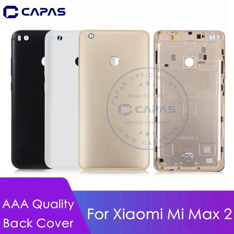 Для Xiaomi Mi Max 2 задняя крышка корпус металлический Задняя батареи + стекло камеры
