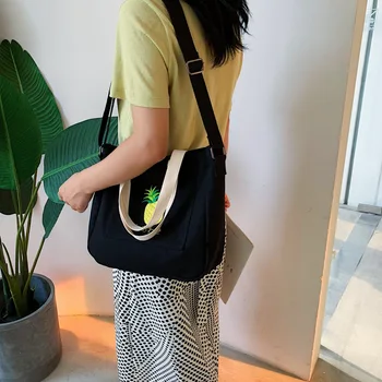 

2019 New Korean Joker Messenger Bag Japanese Girls Single Shoulder Handheld Small Cloth Bag