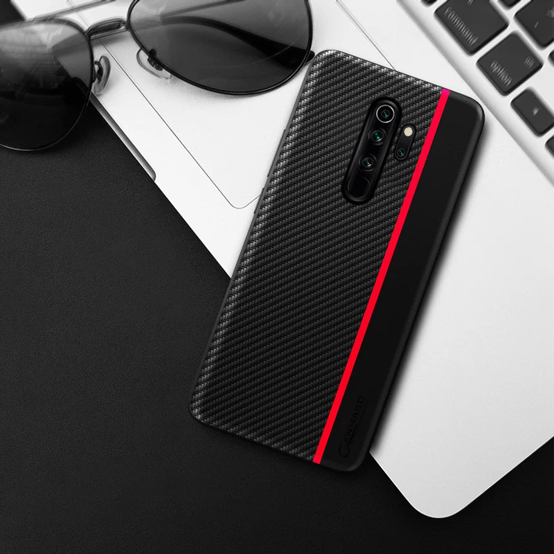 Для Redmi Note 8 Pro чехол Оригинальное углеродное волокно PU кожаный защитный чехол для Xiaomi Redmi Note 8 Pro Note 7 5 K20 Pro Чехол