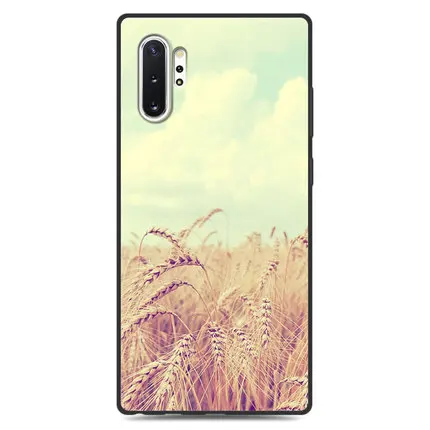 Для samsung galaxy note 10 pro plus note10 10pro чехол задняя крышка Ретро окрашенные мягкие ТПУ чехлы для телефонов samsung Note10+ Корпус - Цвет: A20