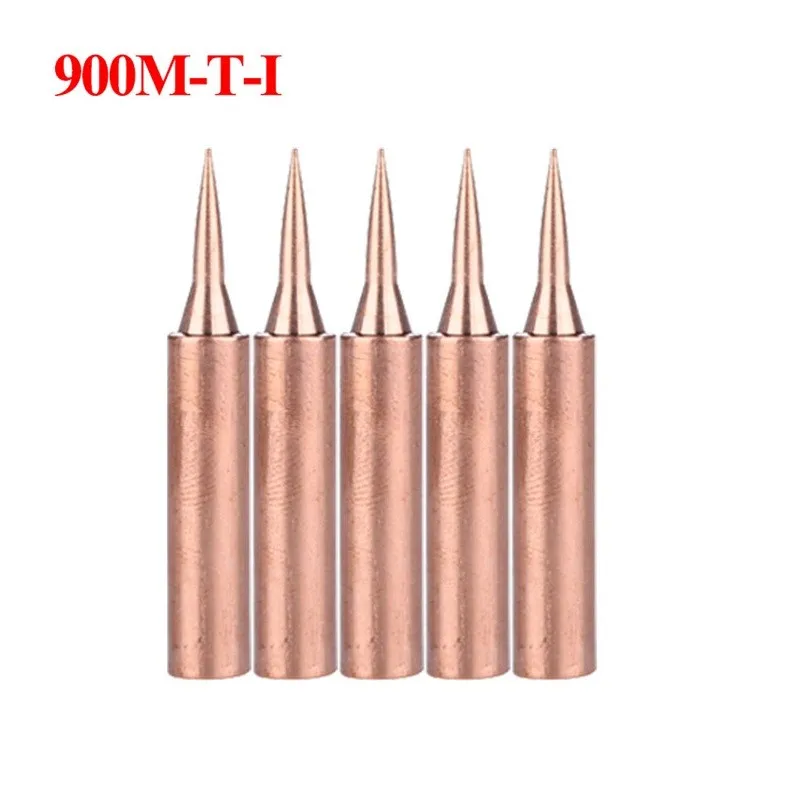 pipeliner welding helmet 5Pcs Pure Copper Soldering Iron Tips 900M-T B/I/IS/K/SK/1C/2C/3C/4C/0.8D/1.2D/1.6D/2.4D/3.2D Lead Free Welding Tip Head filler metal