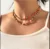 2021 New Lovely Daisy Flower Colorful Beads Pearl Clavicle Choker Necklace for Women Girls Spring Summer Jewelry Wholesale 