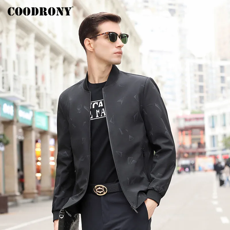 COODRONY Brand Bomber Jacket Men Spring Autumn Streetwear Fashion Casual Coat Mens Jackets And Coats Top Clothes Outerwear P8006 COODRONY Brand Bomber Jacket Men Spring Autumn Streetwear Fashion Casual Coat Mens Jackets And Coats Top Clothes Outerwear P8006