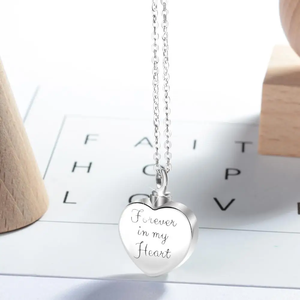 Eternal Love Ashes URN Silver Necklace - Image 5