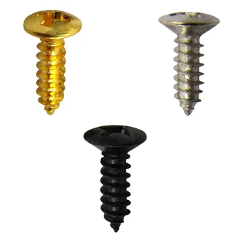 

25Pcs Plating Screws 3mm for Fender Strat Tele Electric Guitar Pickguard Scratchplate Entertainment Guitar Parts and Accessories