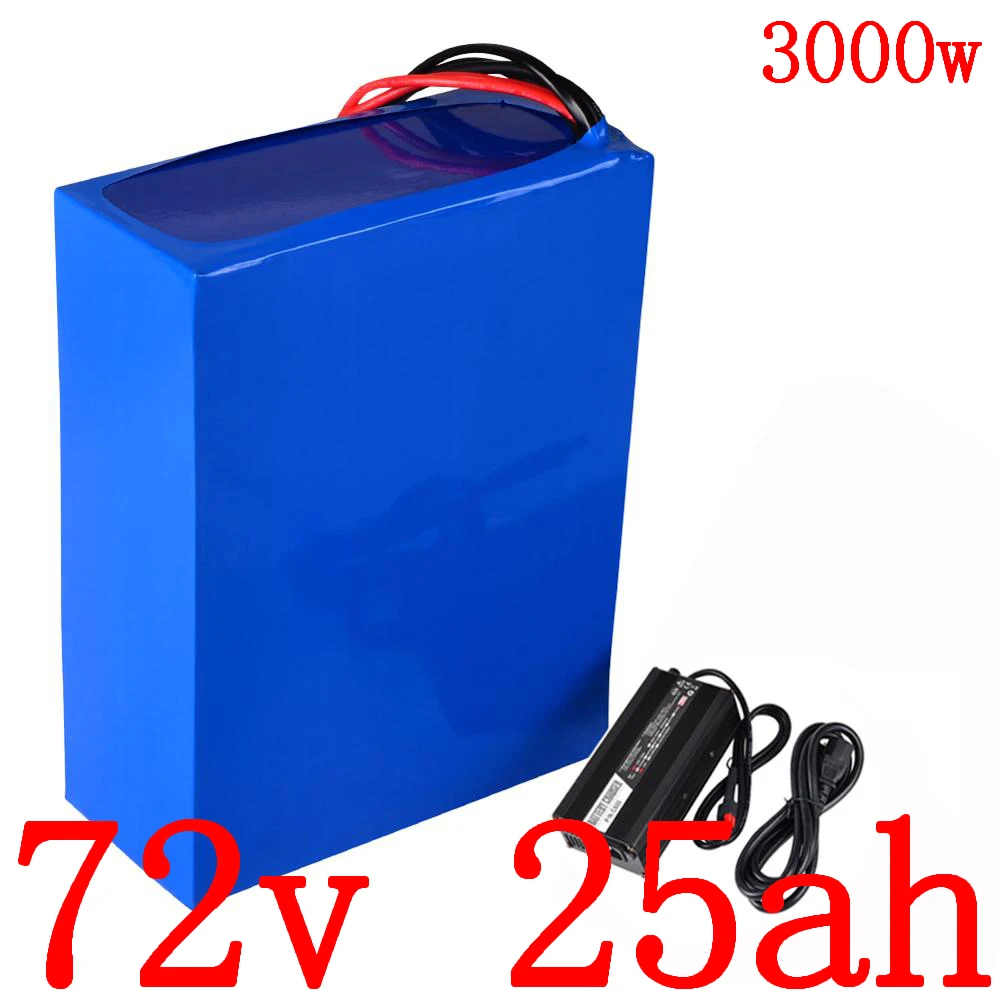 72V фара для электровелосипеда в Батарея Упаковка 20AH 25AH 30AH литий Электрический