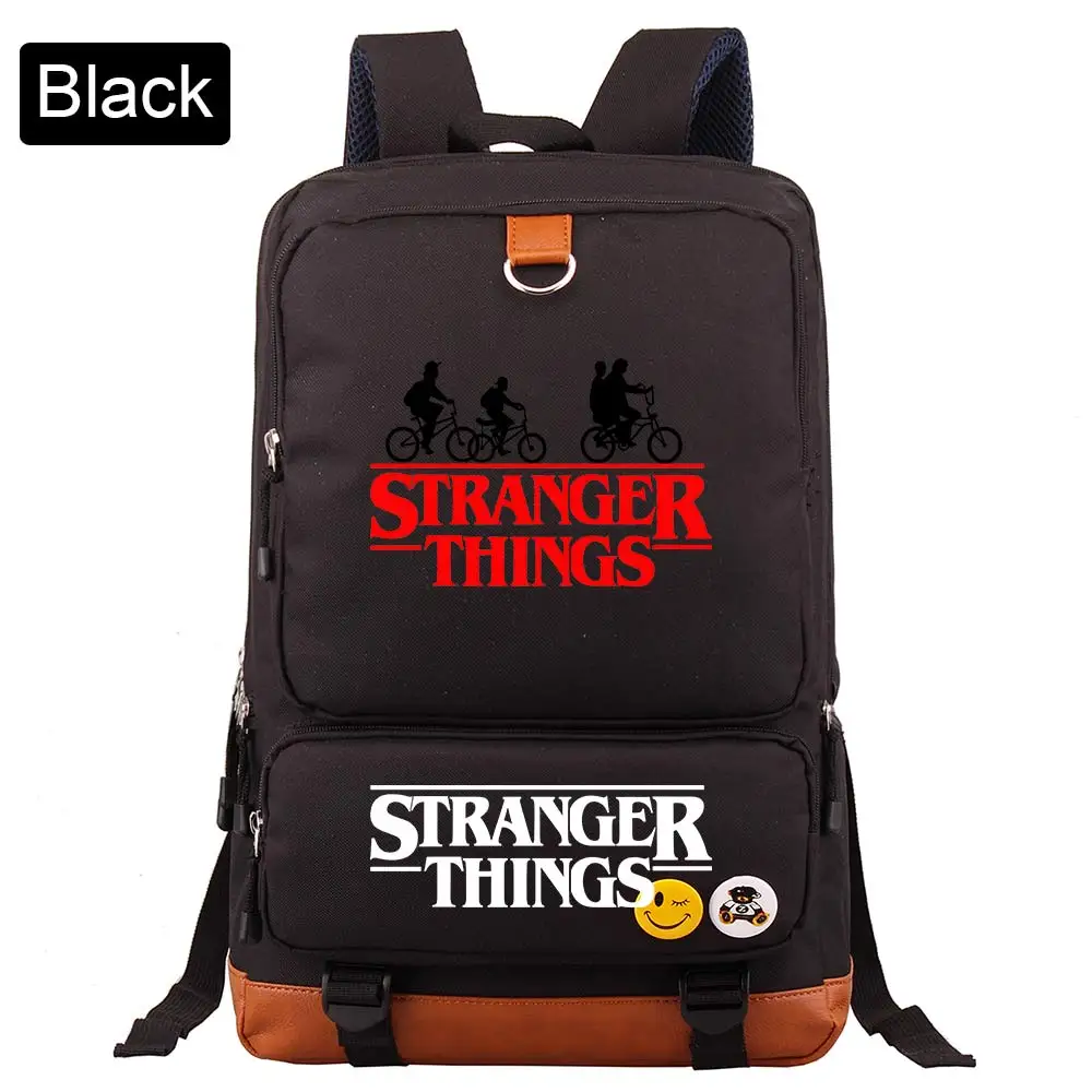 Новые странные вещи Demogorgon мальчик девочка книжный школьный рюкзак женский рюкзак школьная сумка для подростков мужской студенческий рюкзак в стиле пэчворк - Цвет: D20-25
