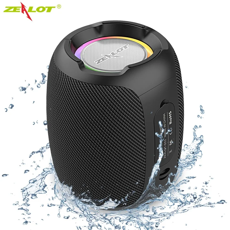Zealot S53 Wireless Bluetooth Speaker 10 hours 10w super loud sound