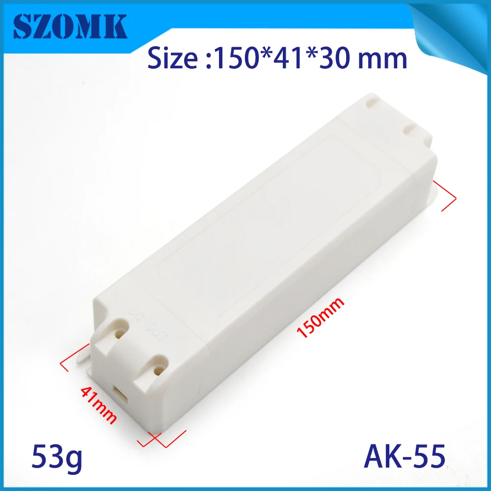1 шт. 150*41*30 abs белый пластиковый светодиодный распределительный корпус
