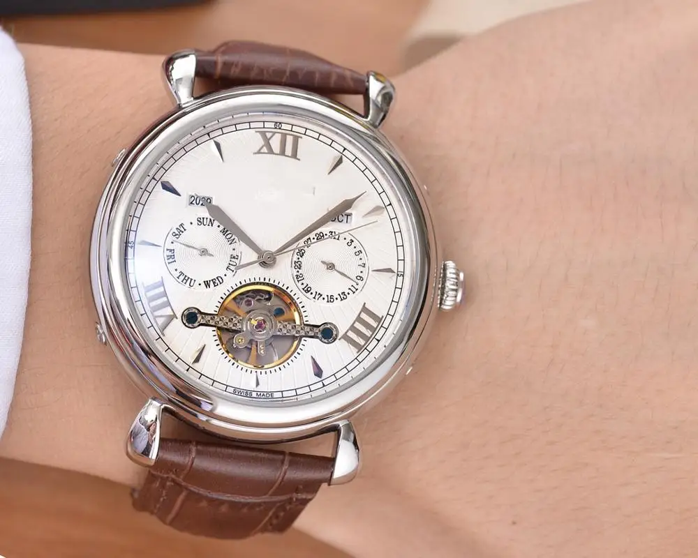 

WG09479 Mens Watches Top Brand Runway Luxury European Design Automatic Mechanical Watch