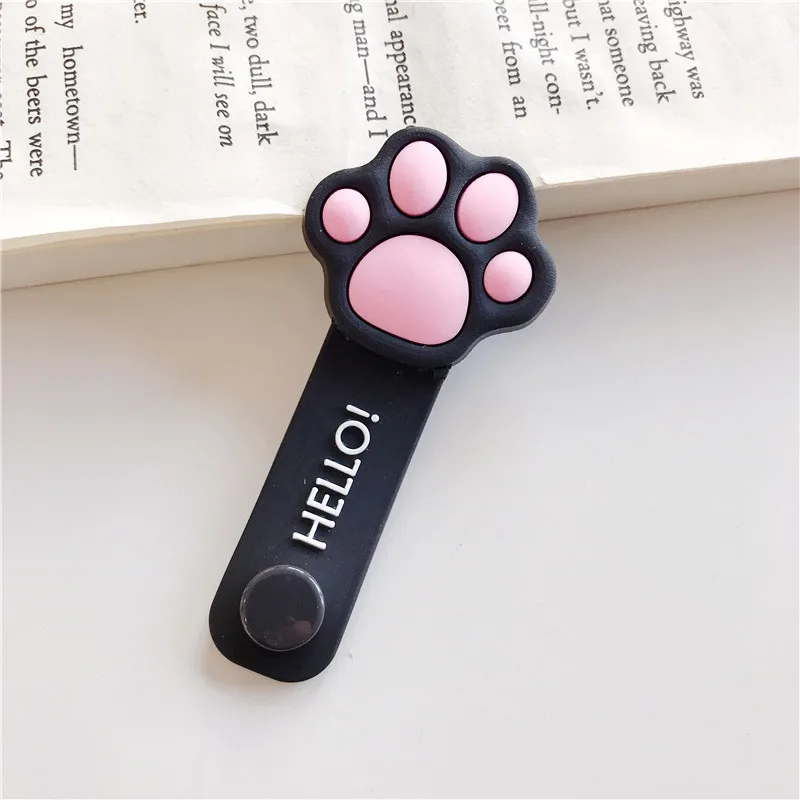 Cat Claw Прекрасный мультфильм фрукты, авокадо кабель протектор данных сетевой шнур протектор чехол кабель защитный чехол для кабеля для usb-кабель для iPhone XR - Цвет: Cat Claw