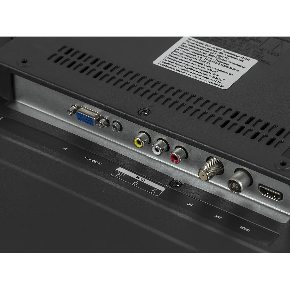 Телевизор LED BBK 40" 40LEM-1043/FTS2C черный/FULL HD/50Hz/DVB-T2/DVB-C/DVB-S2/USB(RUS