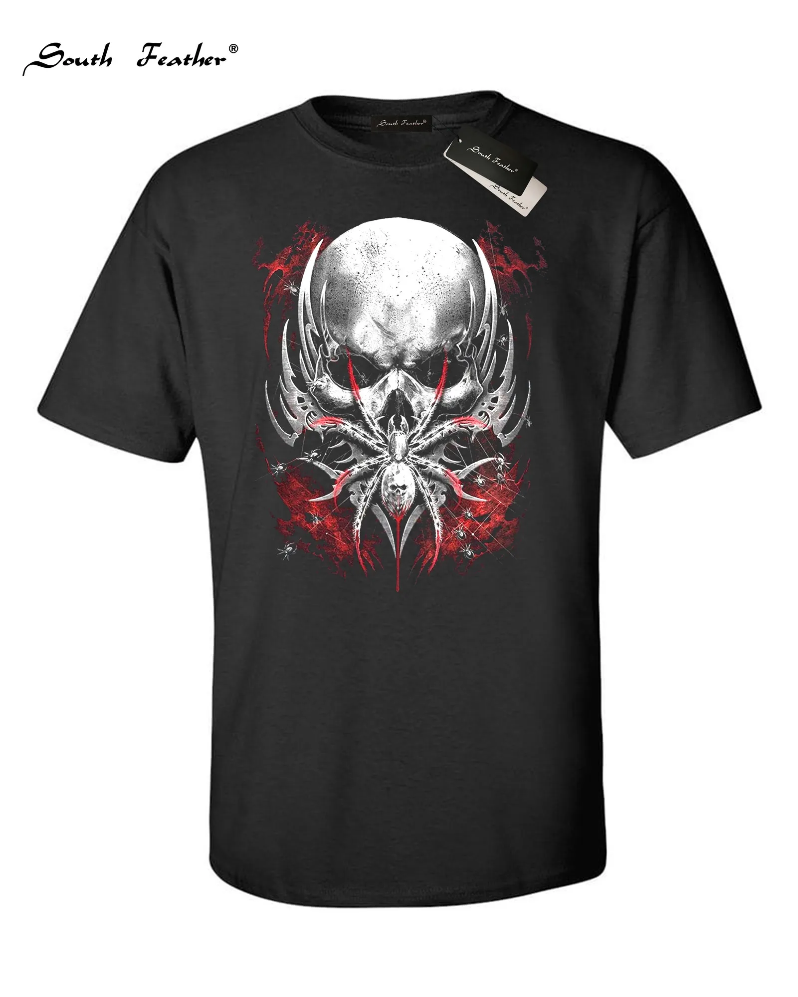 

New Arrival Men Fashion Cool Skull T Shirt Men Design Classic Skull Printed Funny Short Sleeve T-Shirts Tee