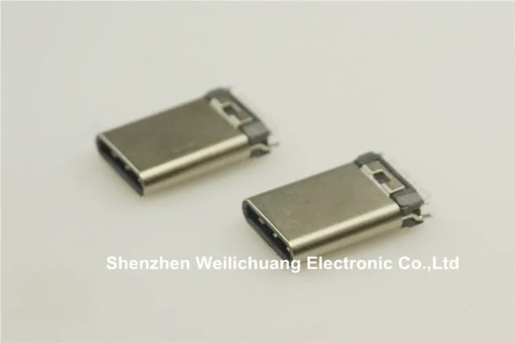 500 шт. USB 3,1 Тип C разъем 24 Pin типа «папа» преддошкольного возраста; штанины; крепление USB 3,1 версия разъем PCI+ Оценка 1.5A