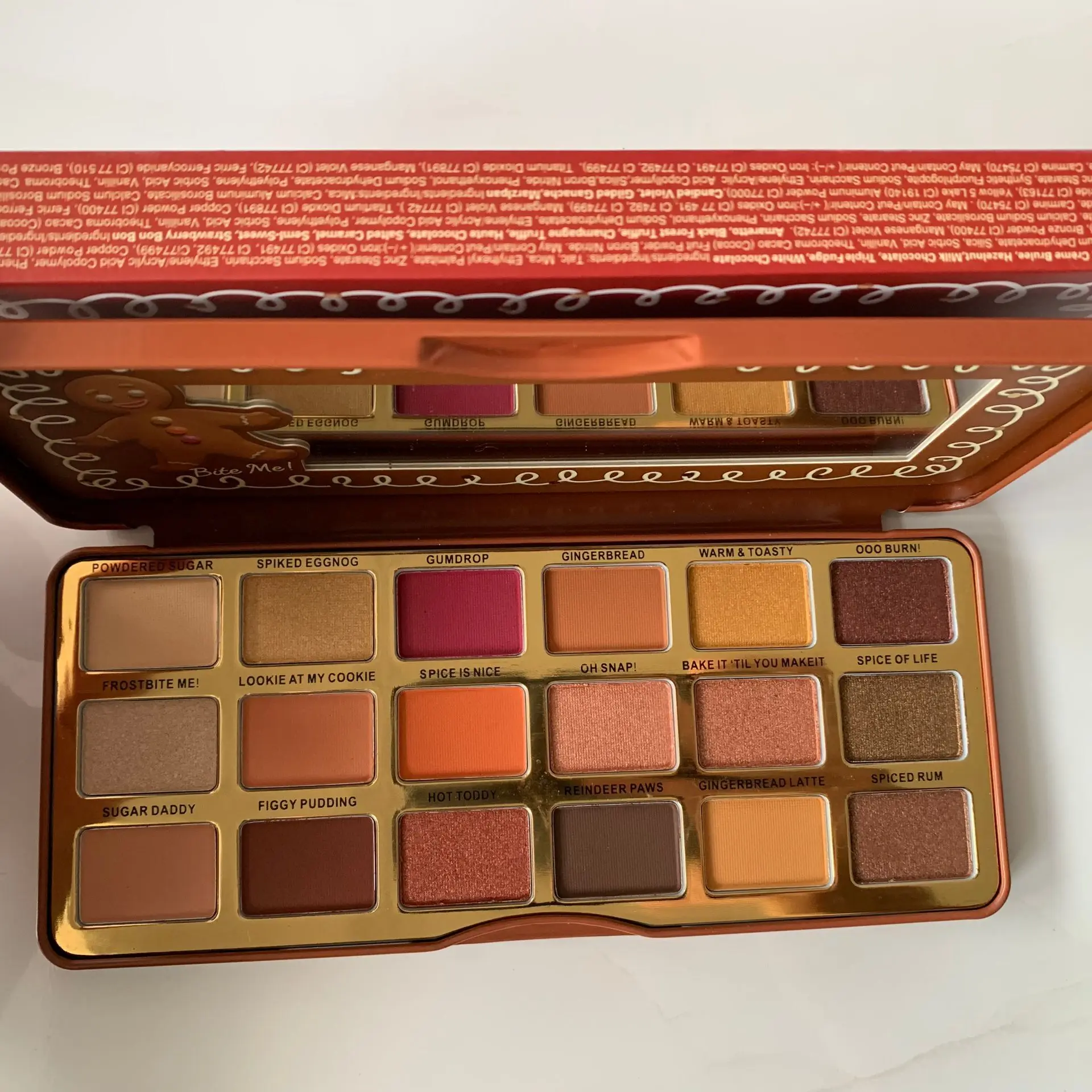 

Newest Makeup Eye GINGERBREAD SPICE Eyeshadow 18 color Matte Palette Natural Eyeshadow